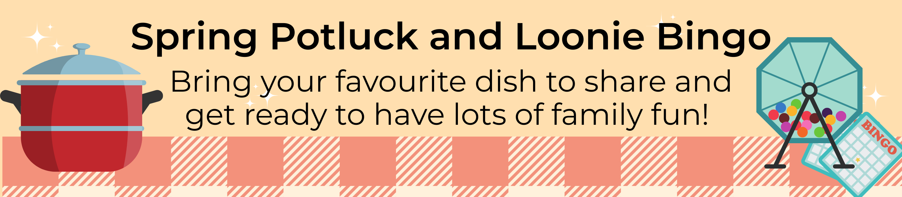 Top Spring Potluck and Bingo 2025
